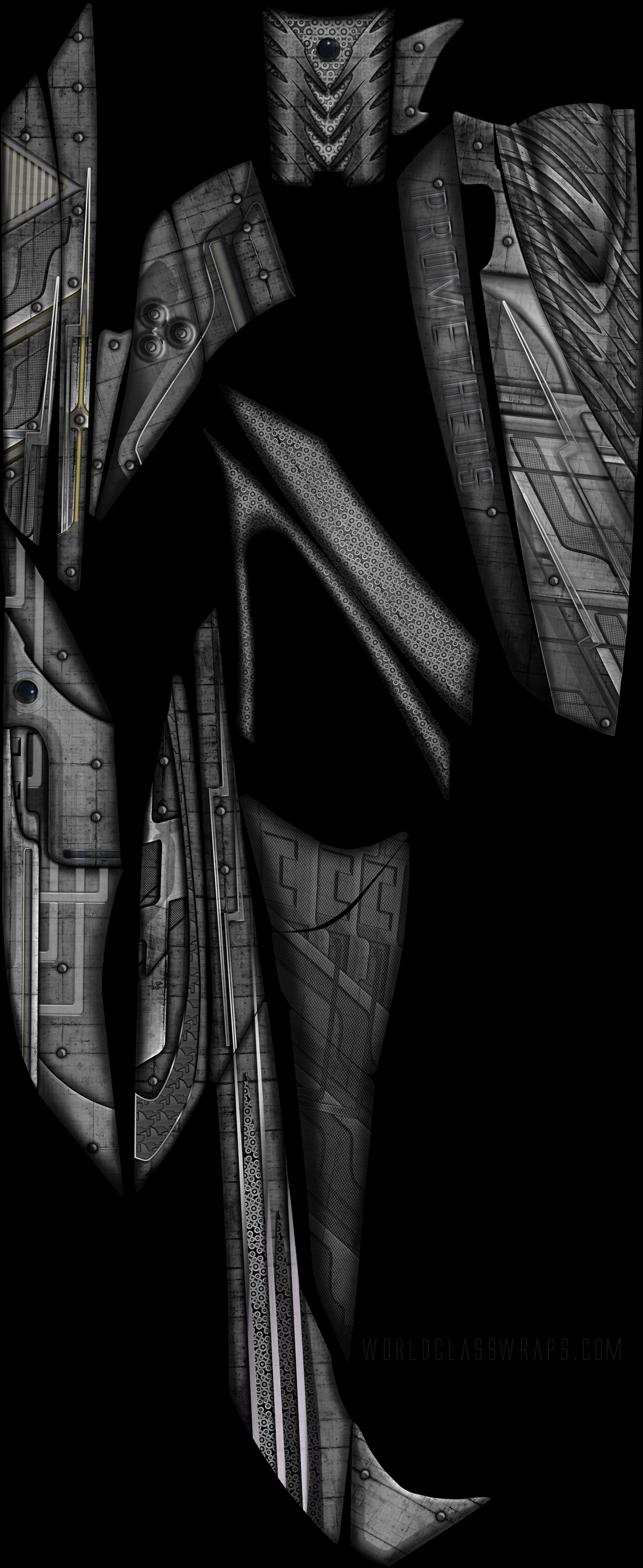 Custom Yamaha FZR PROMETHEUS Jet Ski Wrap